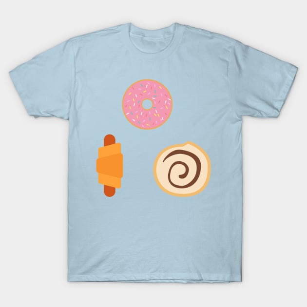 Donut Shop Goodies T-Shirt by trippfritts